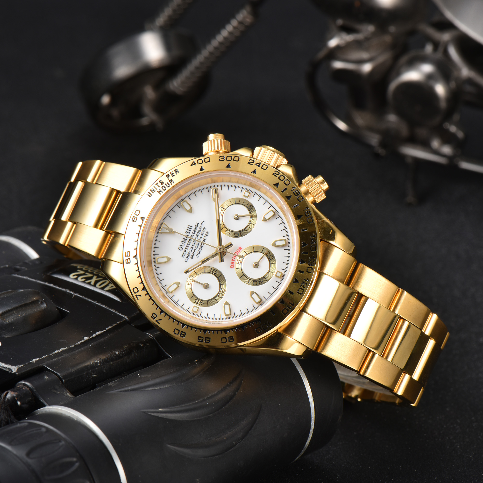39mm VK63 watch Gold Stainless – Stainless Bracelet Diver recenzja i cena