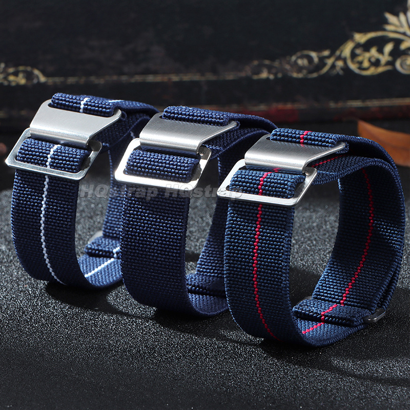 18/20/22mm Elastic Nylon Watch – Parachute Strap Elastic recenzja i cena