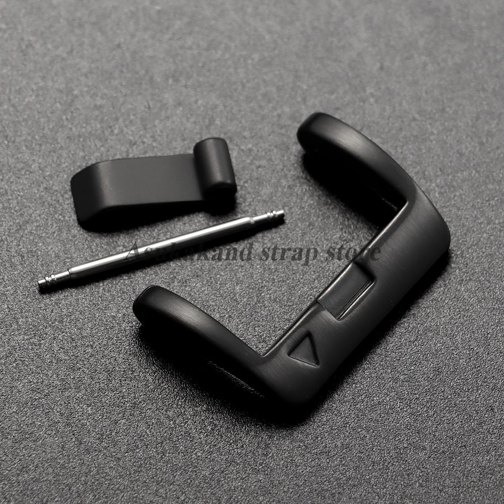 Black Stainless Steel Watch Bu – Silicone Watch Band 22Mm recenzja i cena