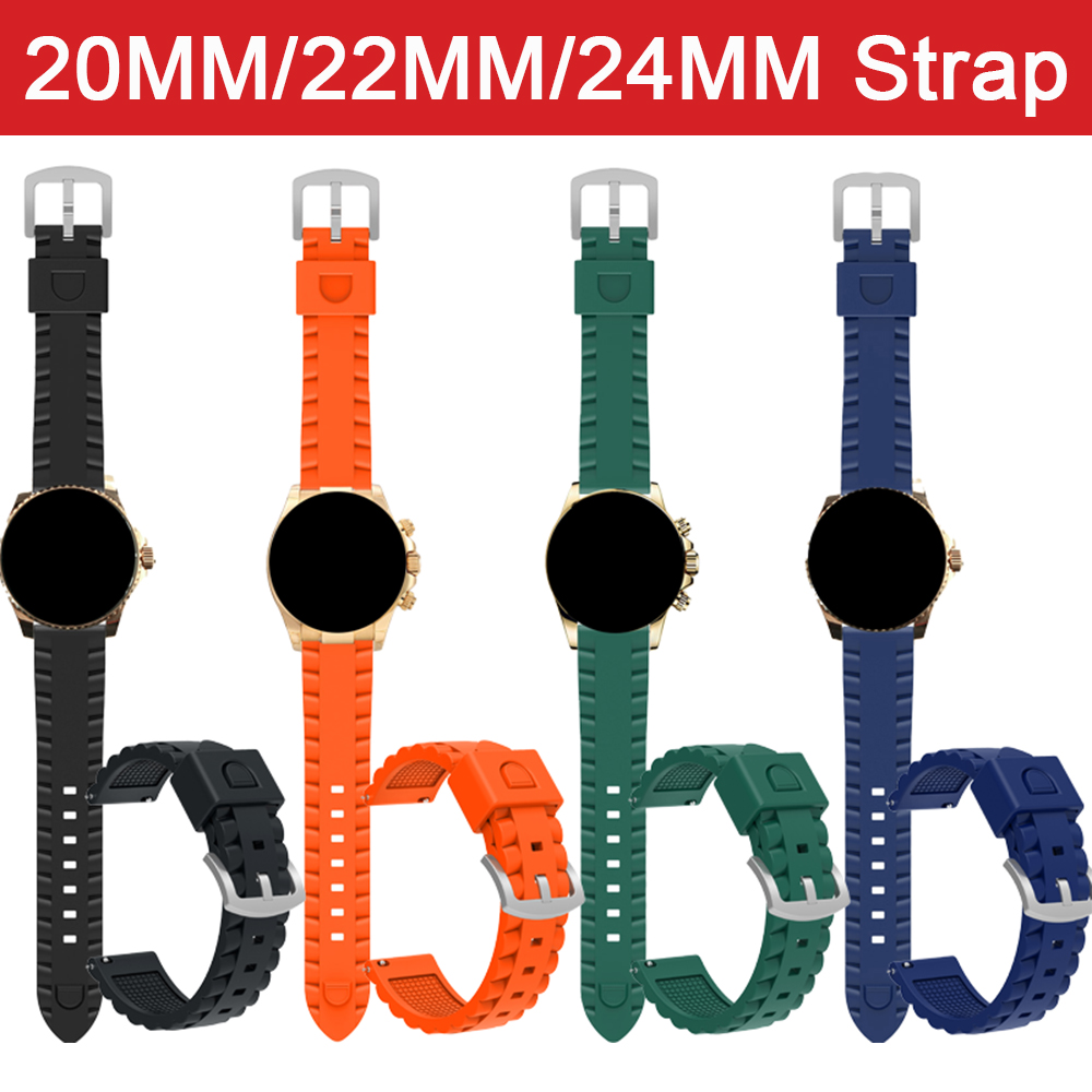 Soft Silicone Strap For 20mm 2 – Silicone Watch Band 22Mm recenzja i cena