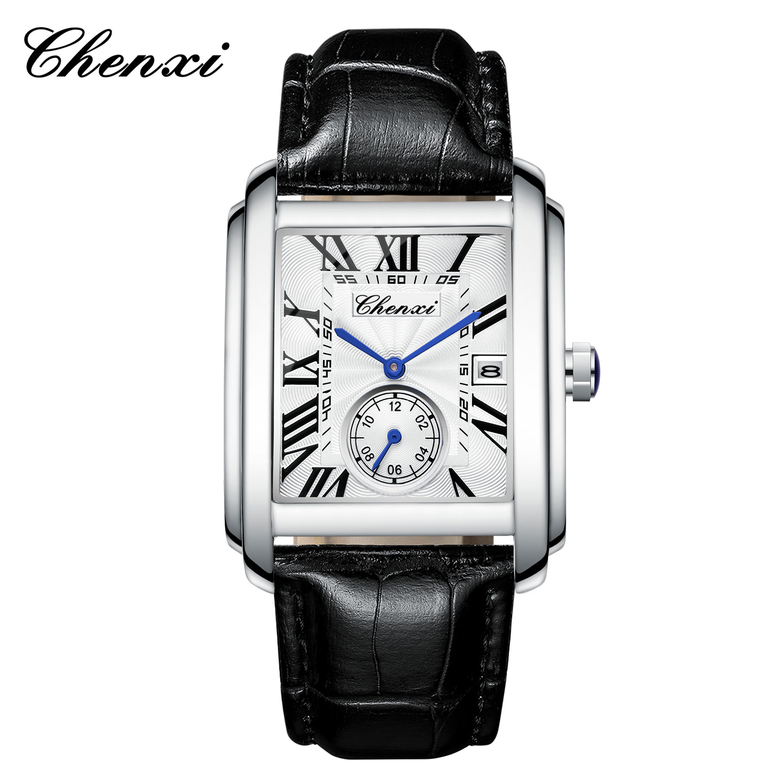Chenxi 8216 New Fashion Boy Cl – Leather Watch Band Men recenzja i cena