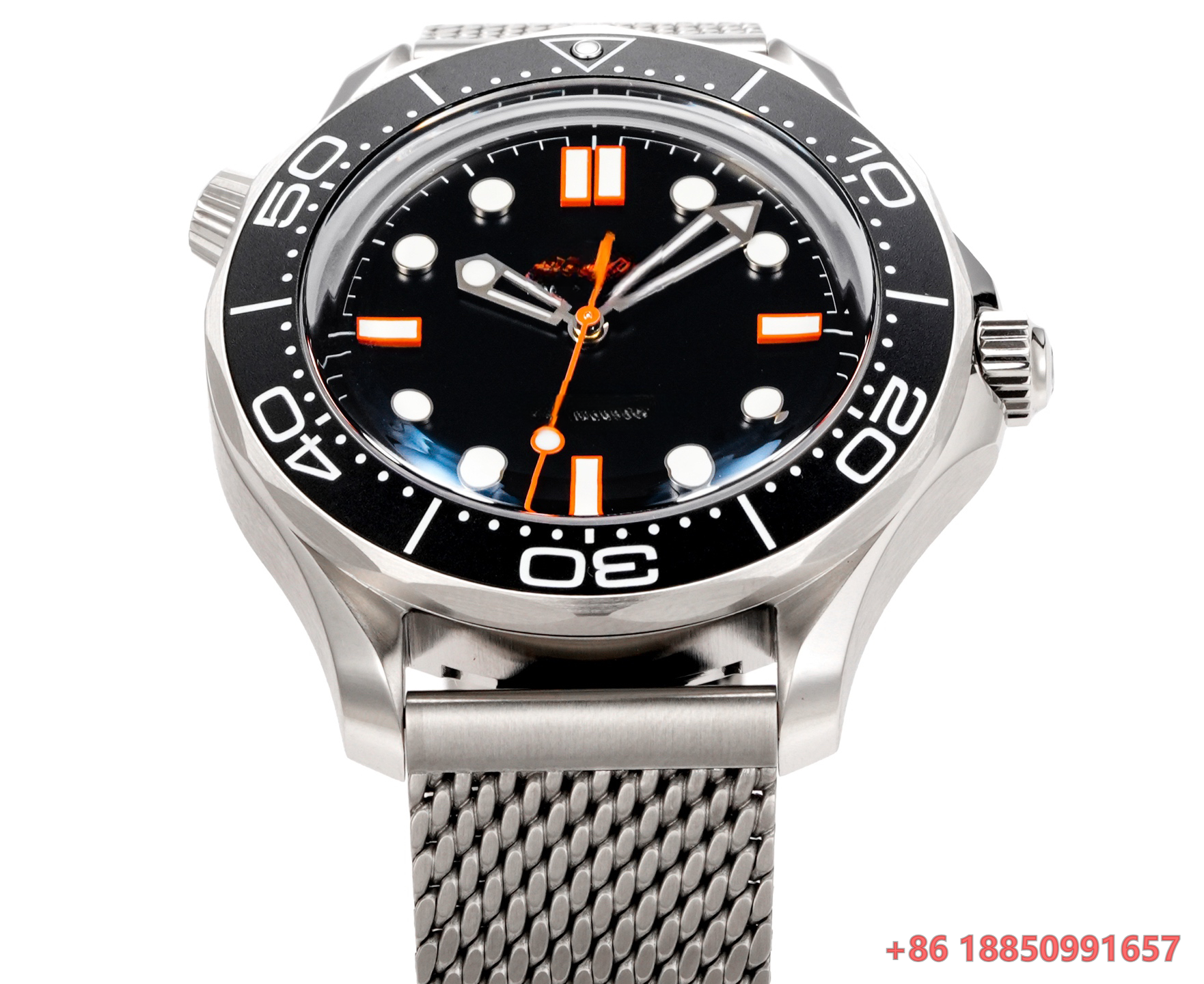 42mm Diver Style Automatic Mec – Rubber Strap Diver recenzja i cena