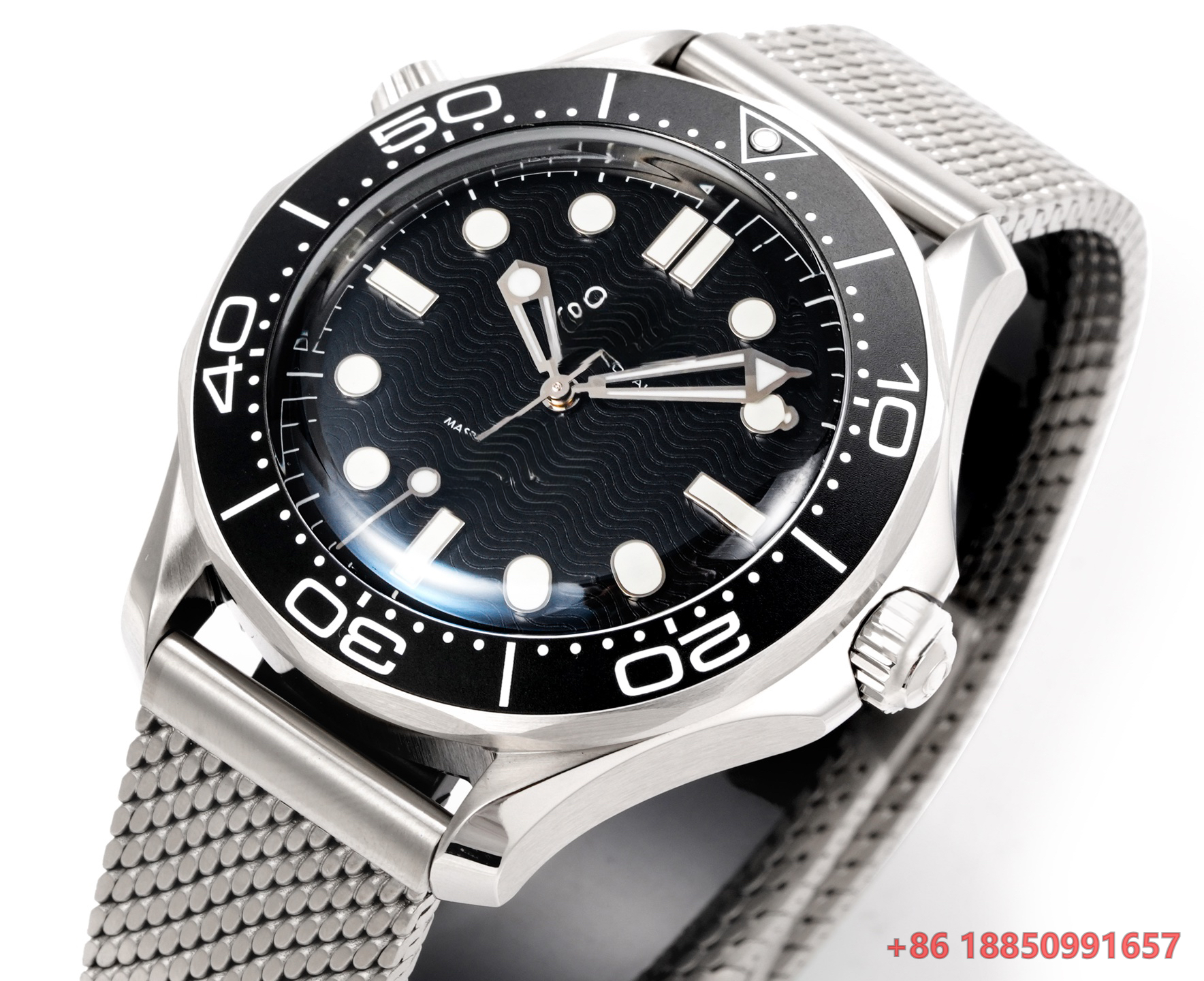 42mm Diver Style Automatic Mec – Rubber Strap Diver recenzja i cena