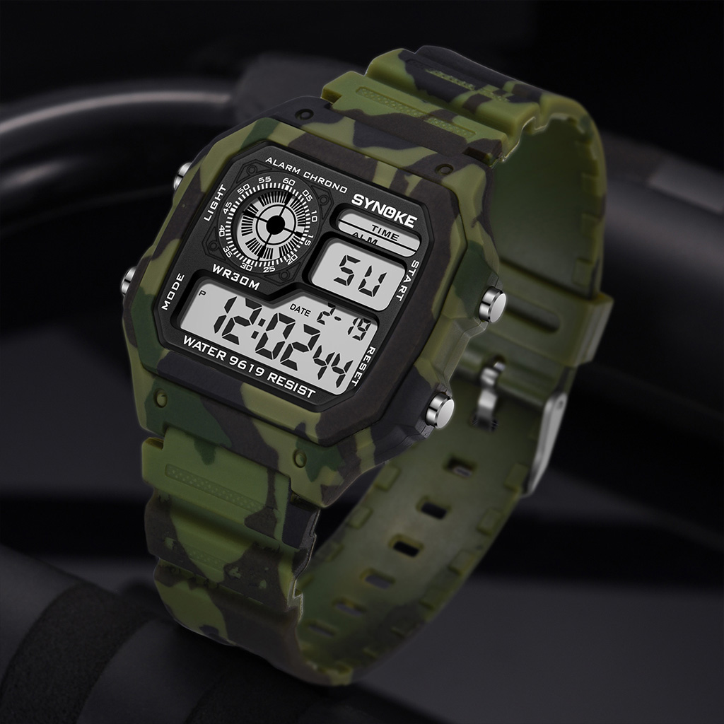 Synoke Outdoor Military Digita – Canvas Strap Watch recenzja i cena