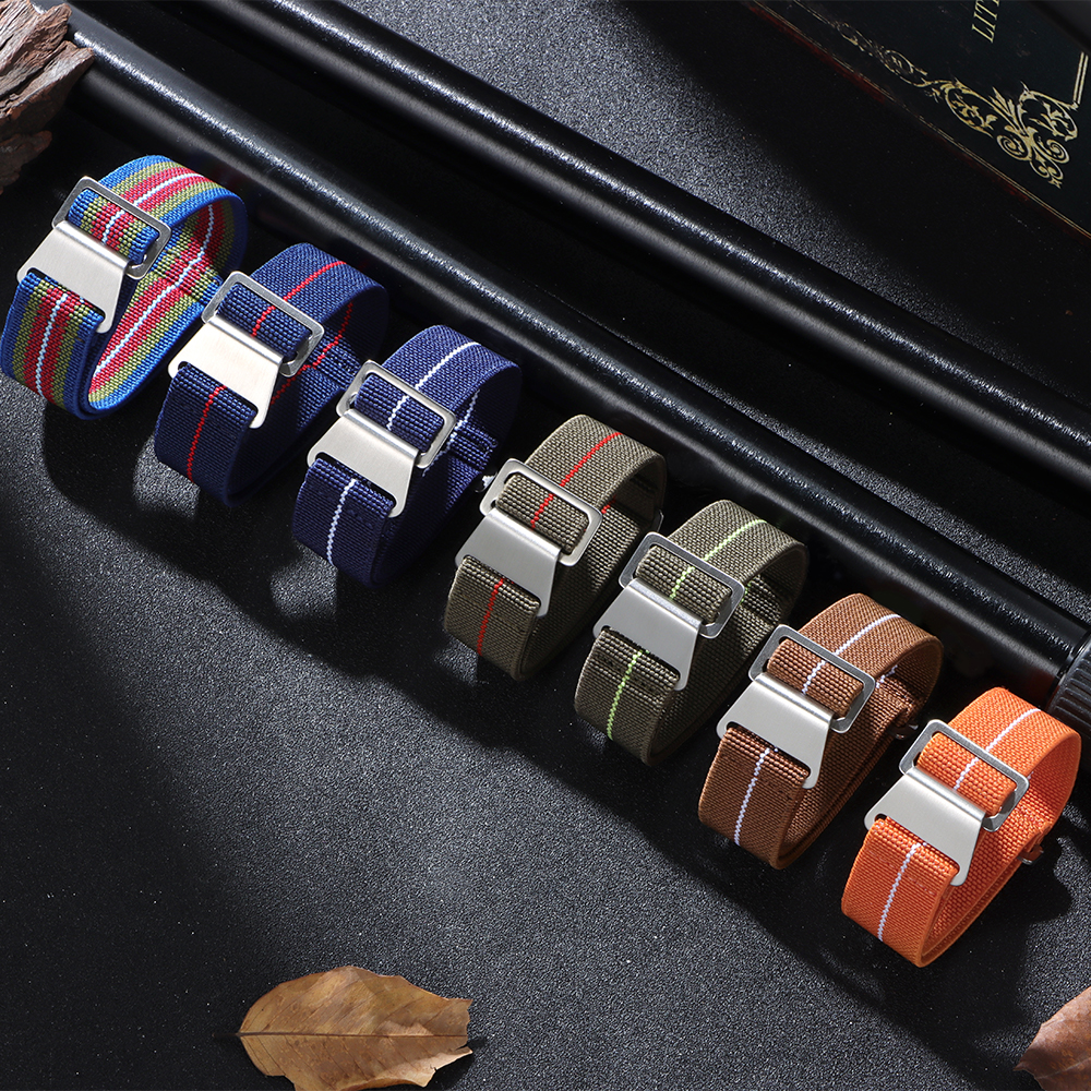 Elastic Watch Strap 18mm 20mm  – Parachute Strap Elastic recenzja i cena