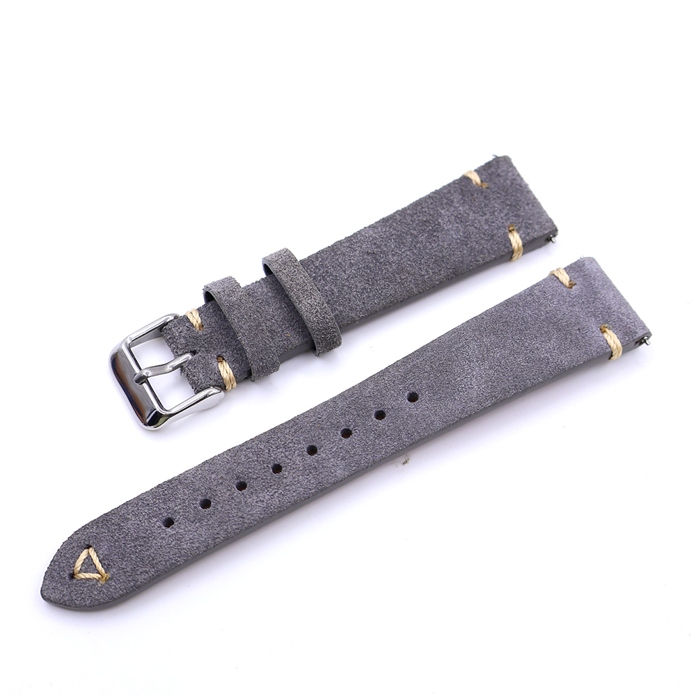 Suede Leather Watch Strap 20mm – Suede Strap Watch recenzja i cena