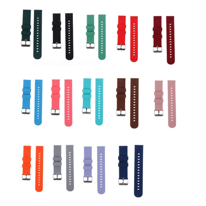 Silicone Strap 20/22mm Soft Qu – Silicone Watch Band 22Mm recenzja i cena