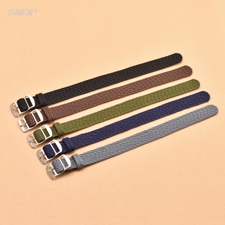 20mm 22mm Black Navy solid col – Perlon Strap Woven recenzja i cena