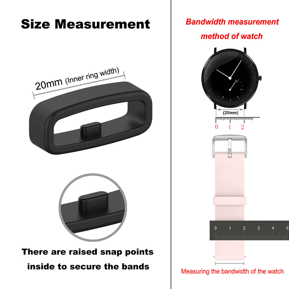 18 20 22mm Watch Band Ring Rub – Silicone Watch Band 22Mm recenzja i cena