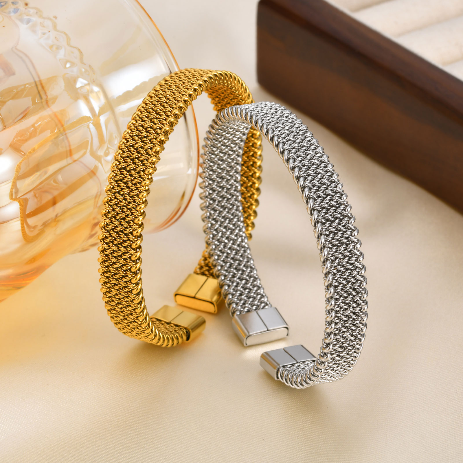 10mm Braided Stretch Strap Ope – Mesh Strap Metal recenzja i cena