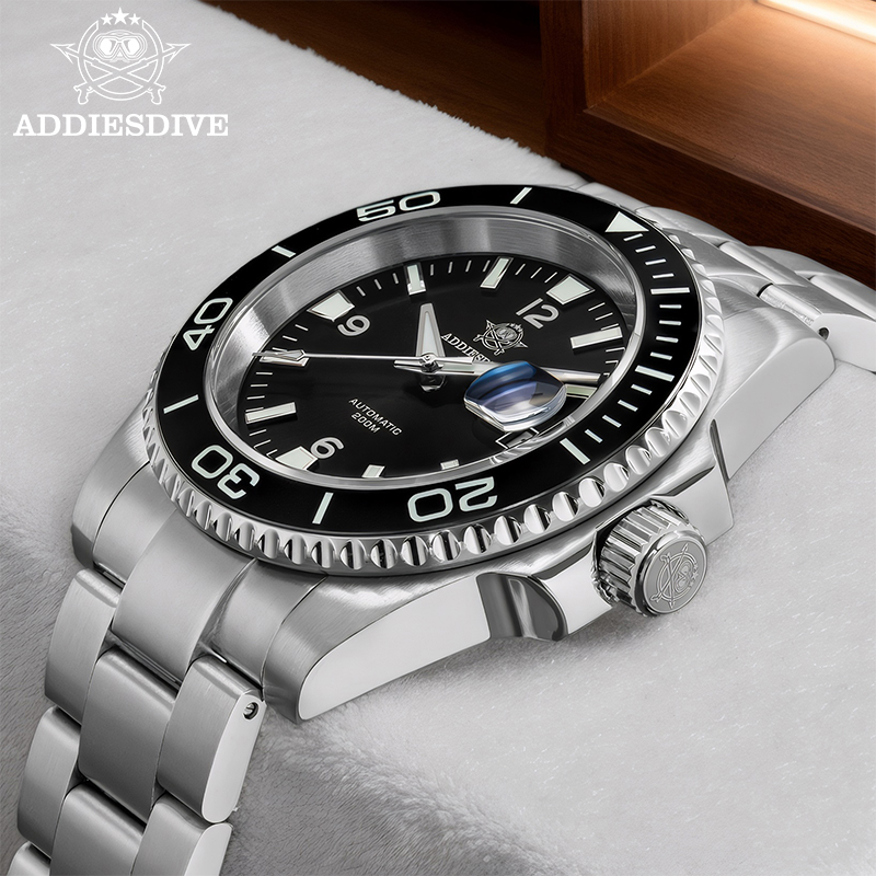 ADDIESDIVE New Diving Gift Wat – Stainless Bracelet Diver recenzja i cena