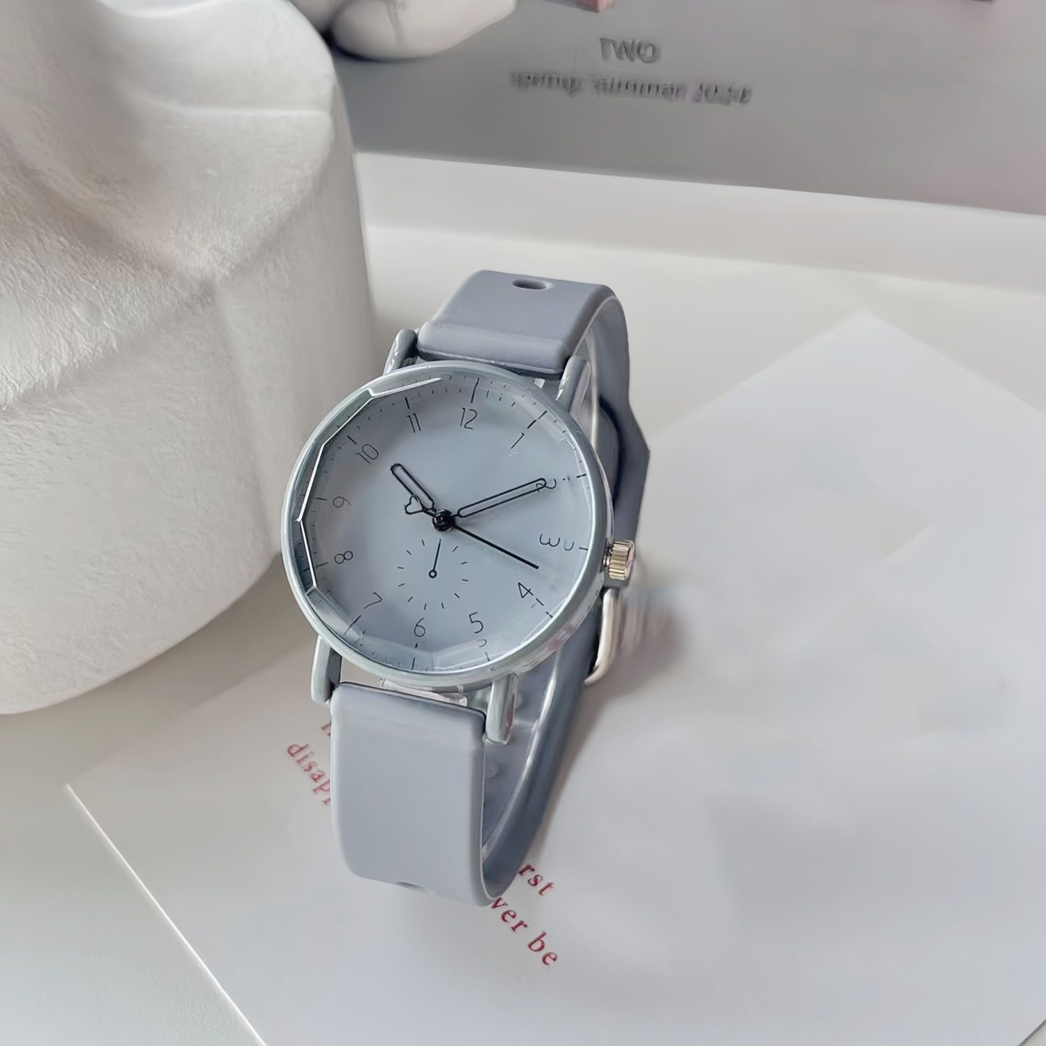 Fashion Arabic Dial Women Quar – Silicone Band Women recenzja i cena