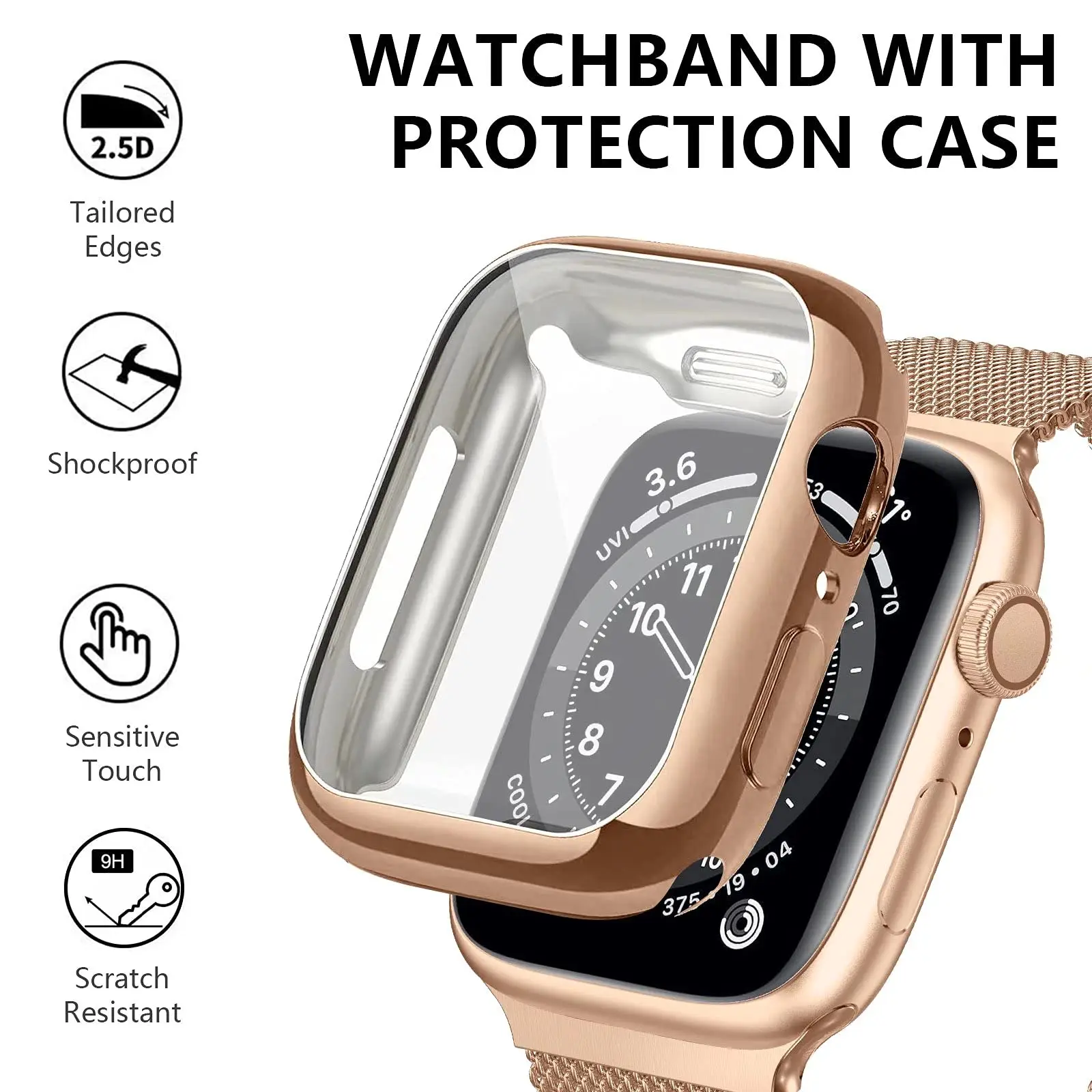 Milanese Loop+Case For Apple W – Milanese Loop Magnetic recenzja i cena