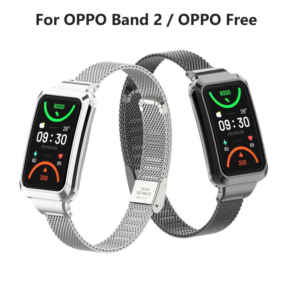 Suitable for Oppo Band 2 Stain – Mesh Strap Metal recenzja i cena