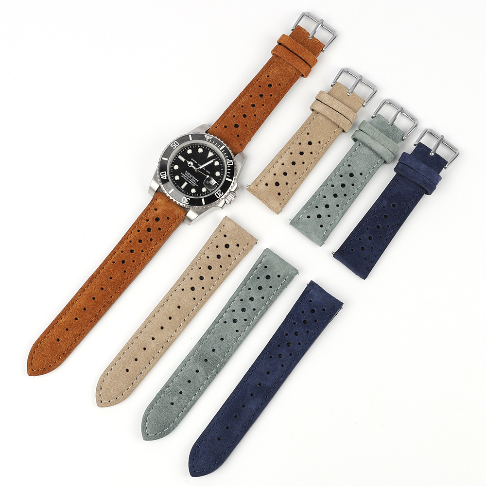 Suede Leather Watch Band 18mm  – Suede Strap Watch recenzja i cena