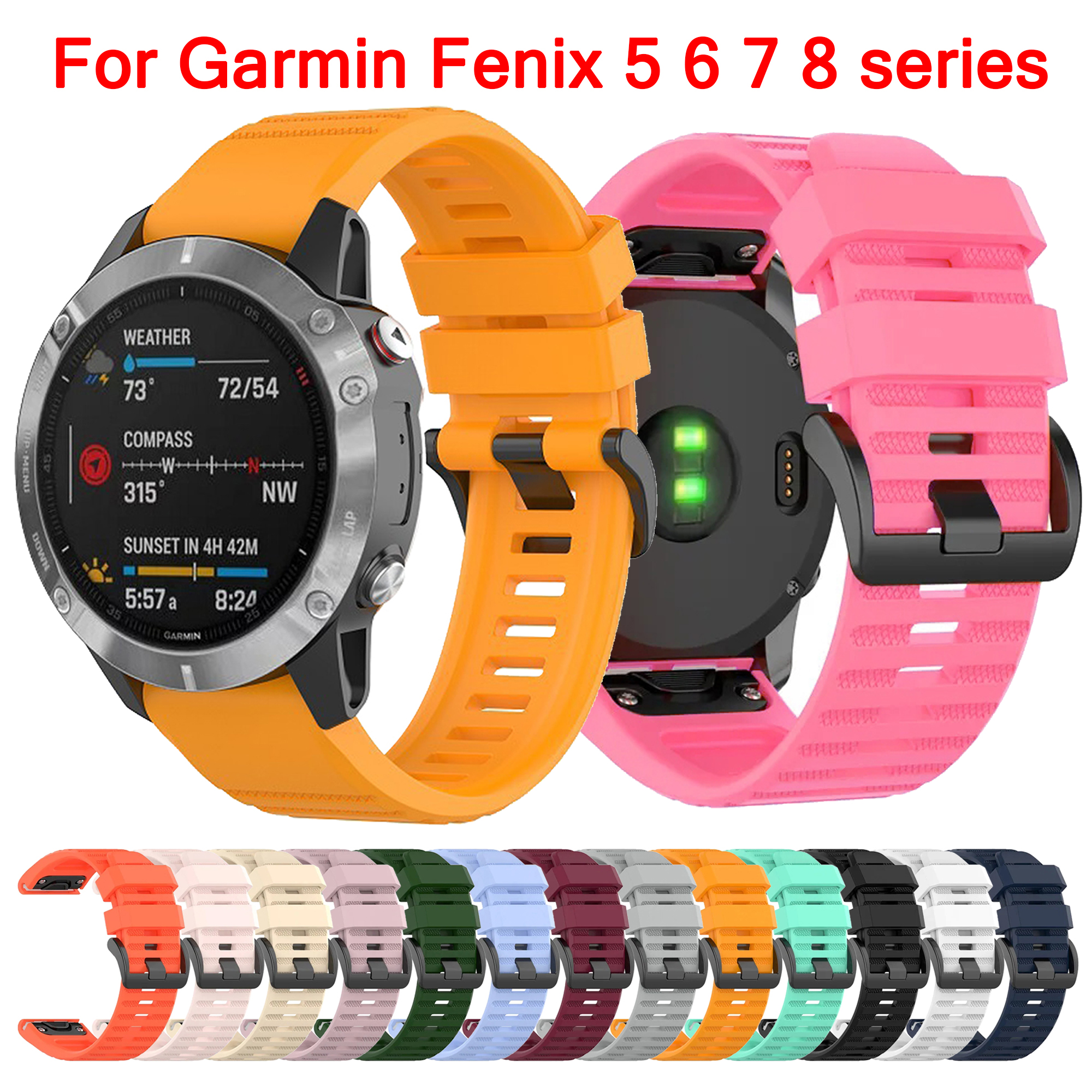 QuickFit 26mm 20mm 22mm Watchb – Silicone Watch Band 22Mm recenzja i cena