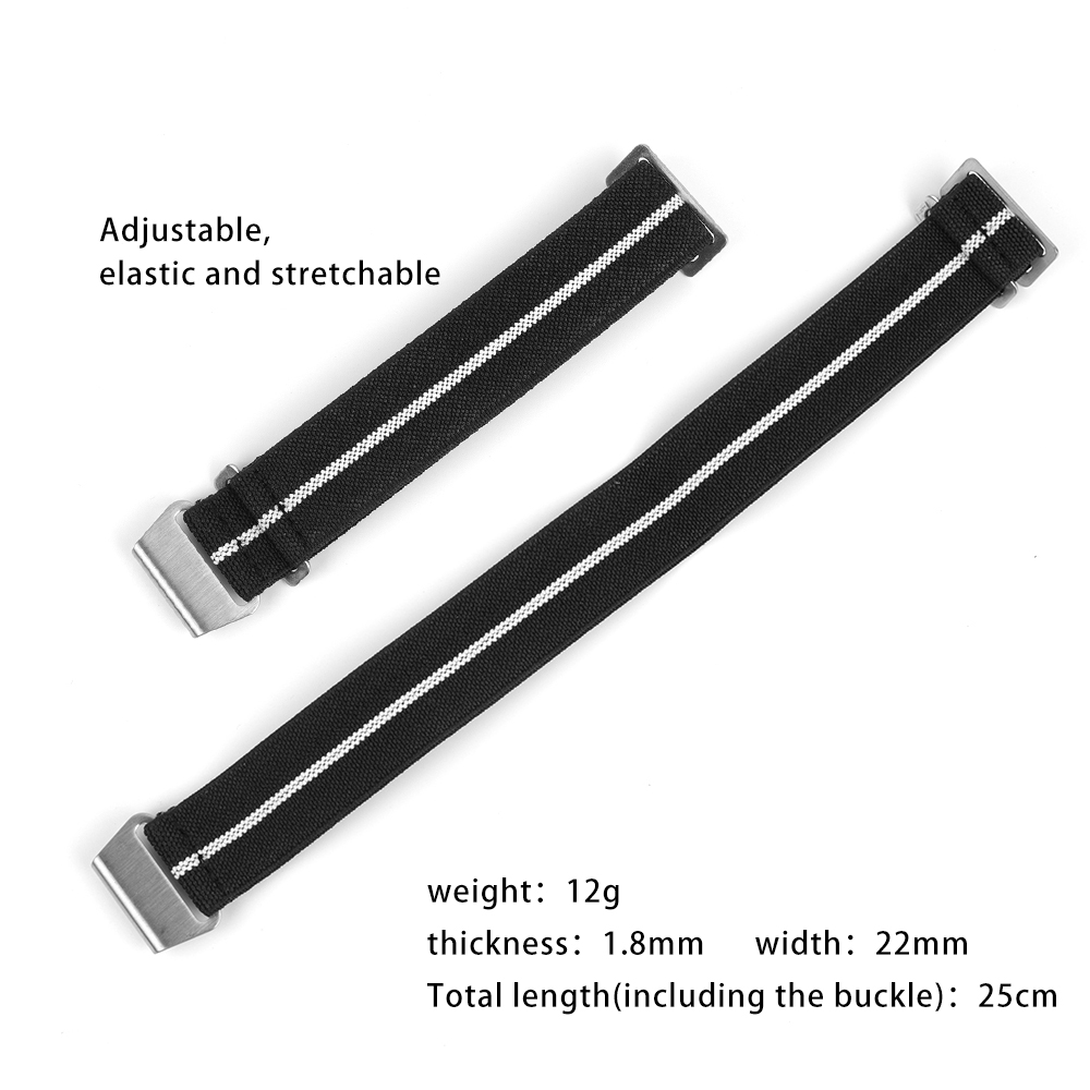Nylon Watch Band 18mm 20mm 22m – Parachute Strap Elastic recenzja i cena
