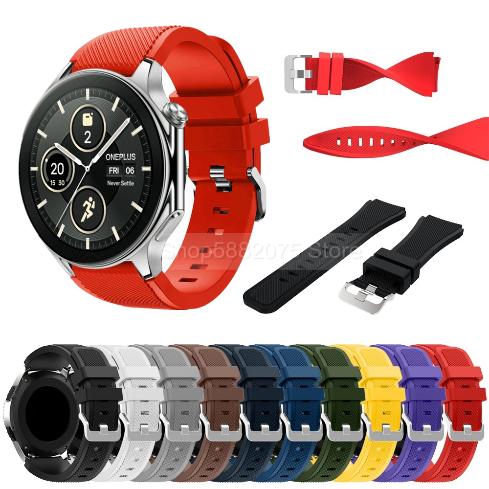 22mm Silicone Strap For OPPO W – Silicone Watch Band 22Mm recenzja i cena