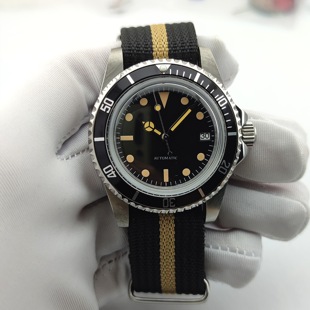 Vintage Diver Automatic Watch  – Tropic Strap Vintage recenzja i cena