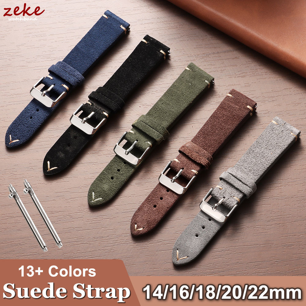 Vintage Soft Suede Leather Str – Suede Strap Watch recenzja i cena