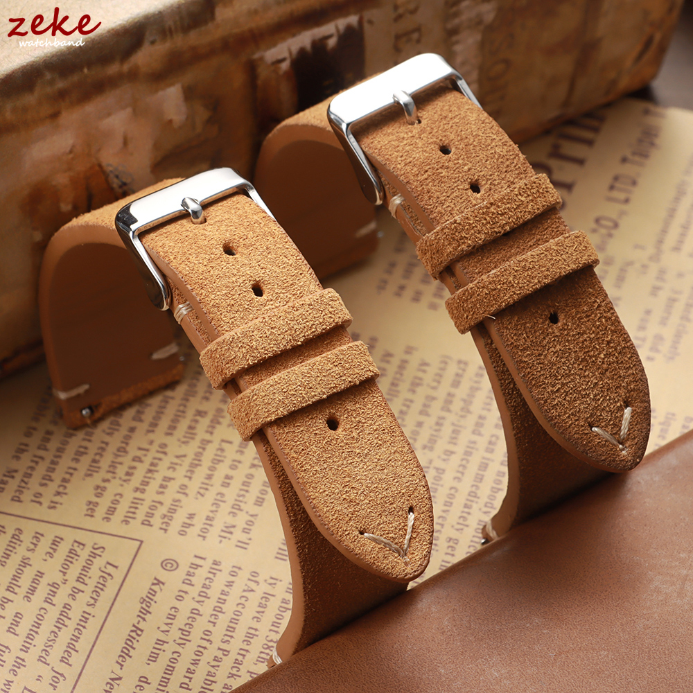 Vintage Soft Suede Leather Str – Suede Strap Watch recenzja i cena