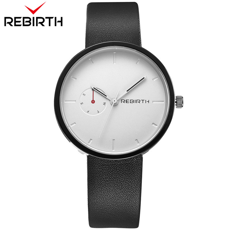 2018 Rebirth Popular Men Women – Leather Watch Band Men recenzja i cena