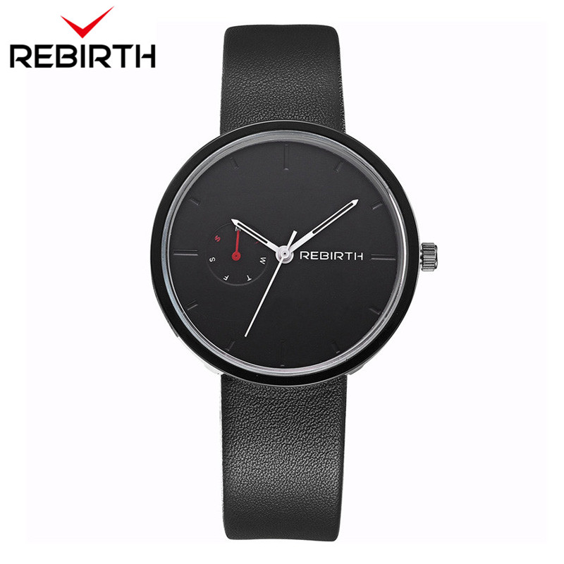 2018 Rebirth Popular Men Women – Leather Watch Band Men recenzja i cena