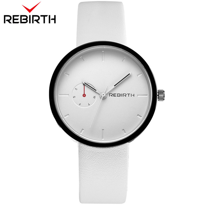 2018 Rebirth Popular Men Women – Leather Watch Band Men recenzja i cena