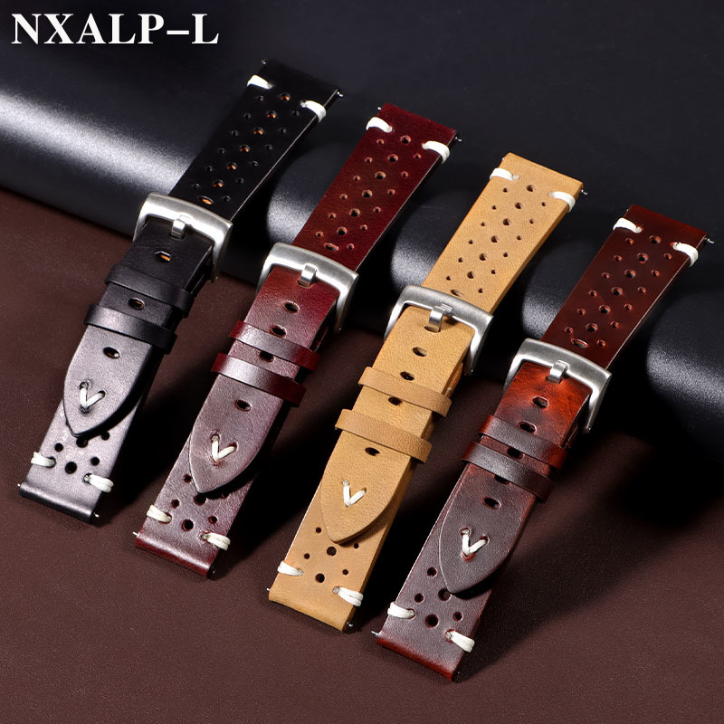 Retro Oil Wax Discoloration Le – Nato Strap Nylon recenzja i cena