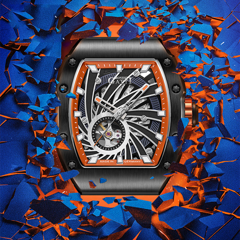 BONEST GATTI Top Germany Phant – Rubber Strap Diver recenzja i cena