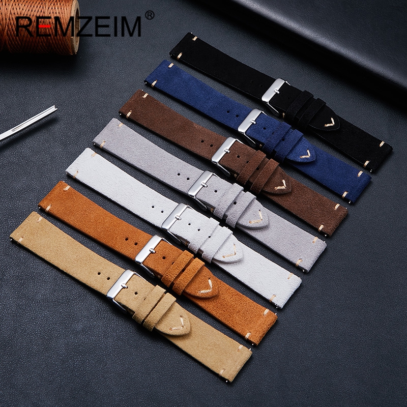 Vintage Handmade Soft Watch Ba – Suede Strap Watch recenzja i cena