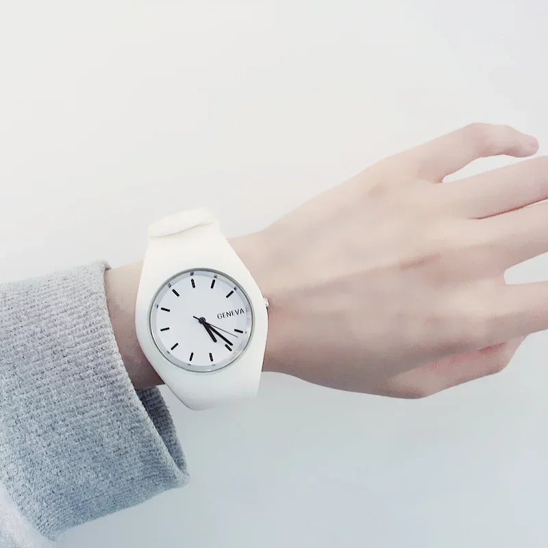 Men watch Women Cream Color Ul – Silicone Band Women recenzja i cena