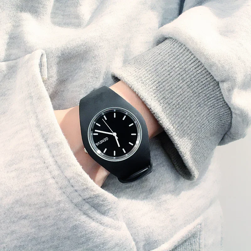 Men watch Women Cream Color Ul – Silicone Band Women recenzja i cena