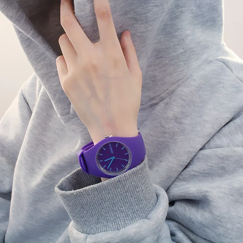 Men watch Women Cream Color Ul – Silicone Band Women recenzja i cena