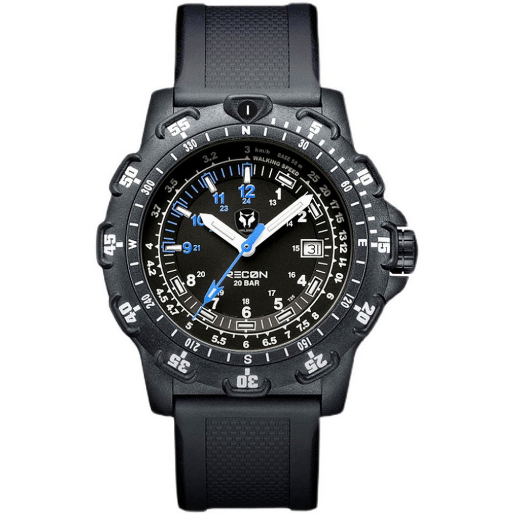 Hnlgnox Mens Pilot Watches Spo – Rubber Strap Diver recenzja i cena