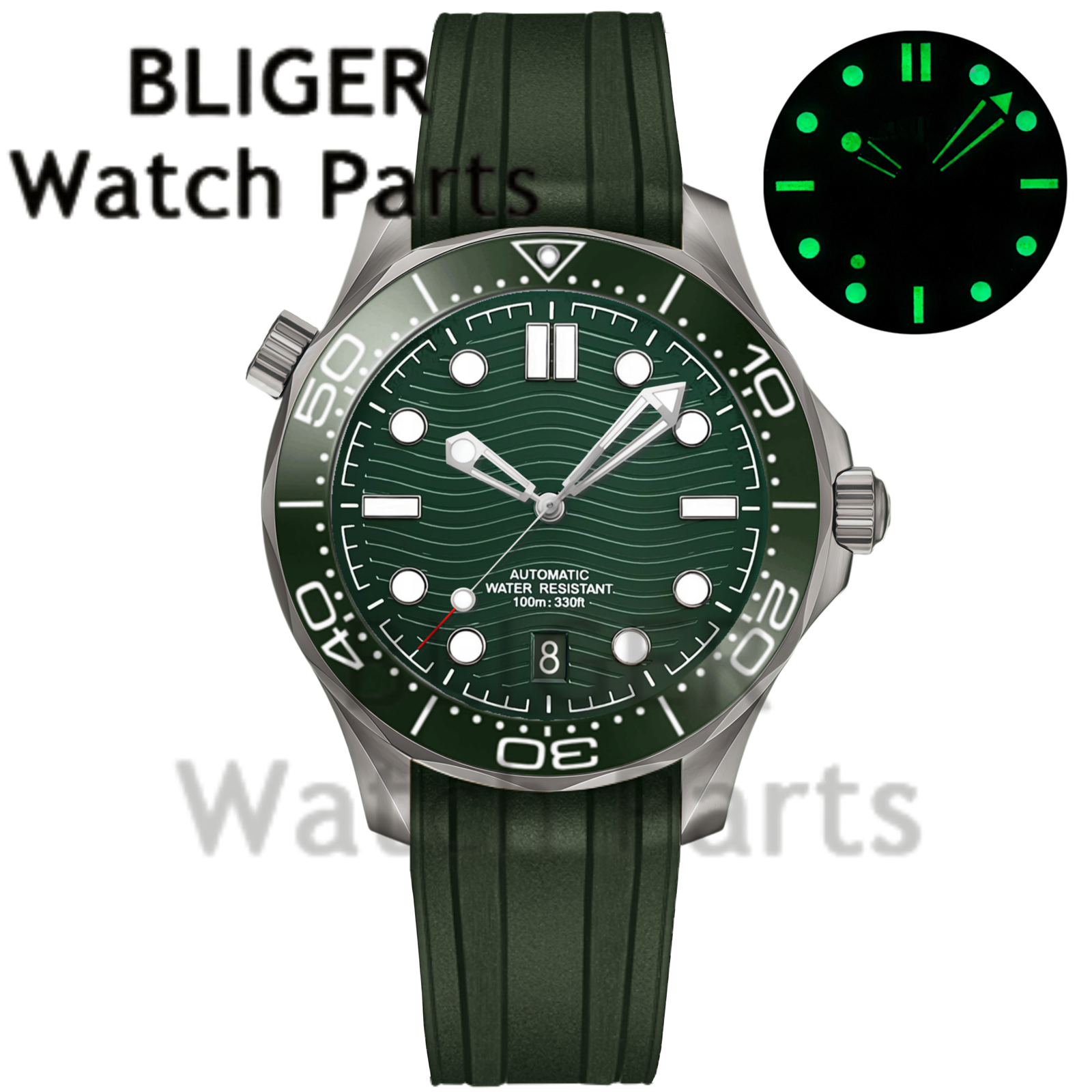 Customizable DIY 41mm Titanium – Stainless Bracelet Diver recenzja i cena