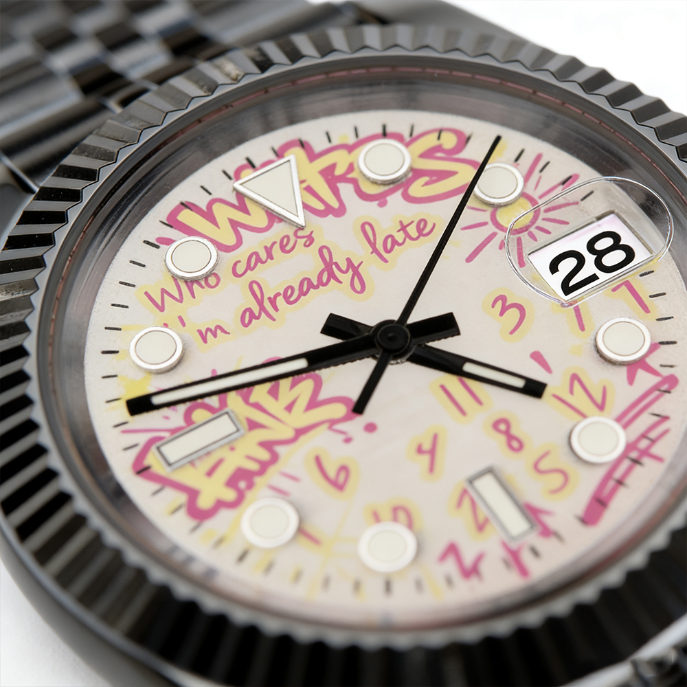 Graffiti watch Luxury Watch ch – Stainless Bracelet Diver recenzja i cena