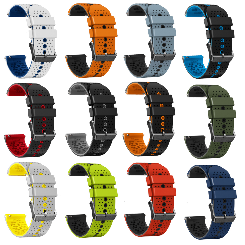 22mm Silicone Band For COROS P – Silicone Watch Band 22Mm recenzja i cena