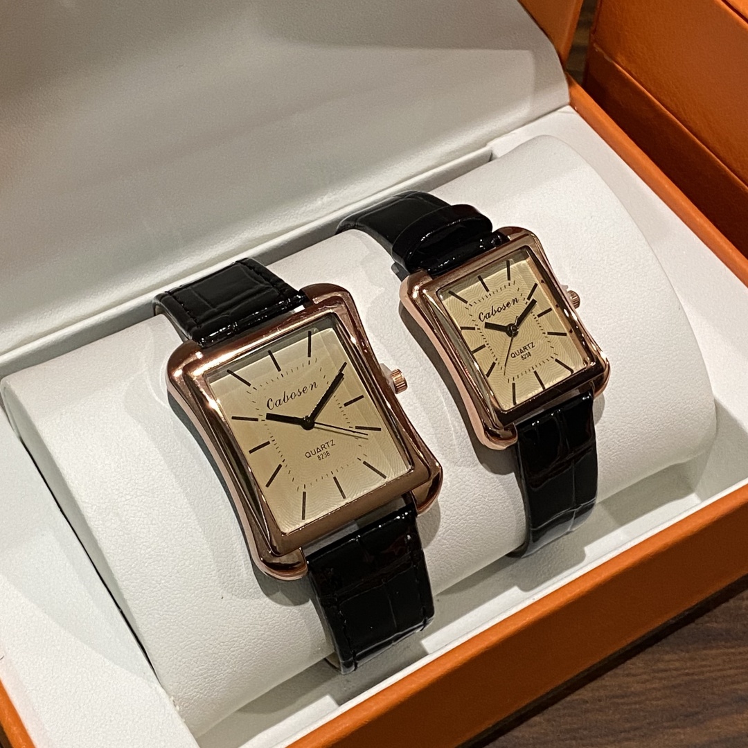 Couple Watch Quartz Movement B – Leather Watch Band Men recenzja i cena