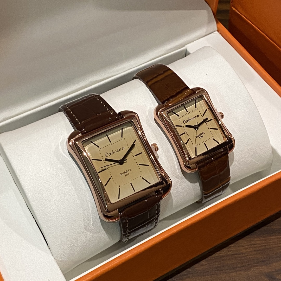 Couple Watch Quartz Movement B – Leather Watch Band Men recenzja i cena