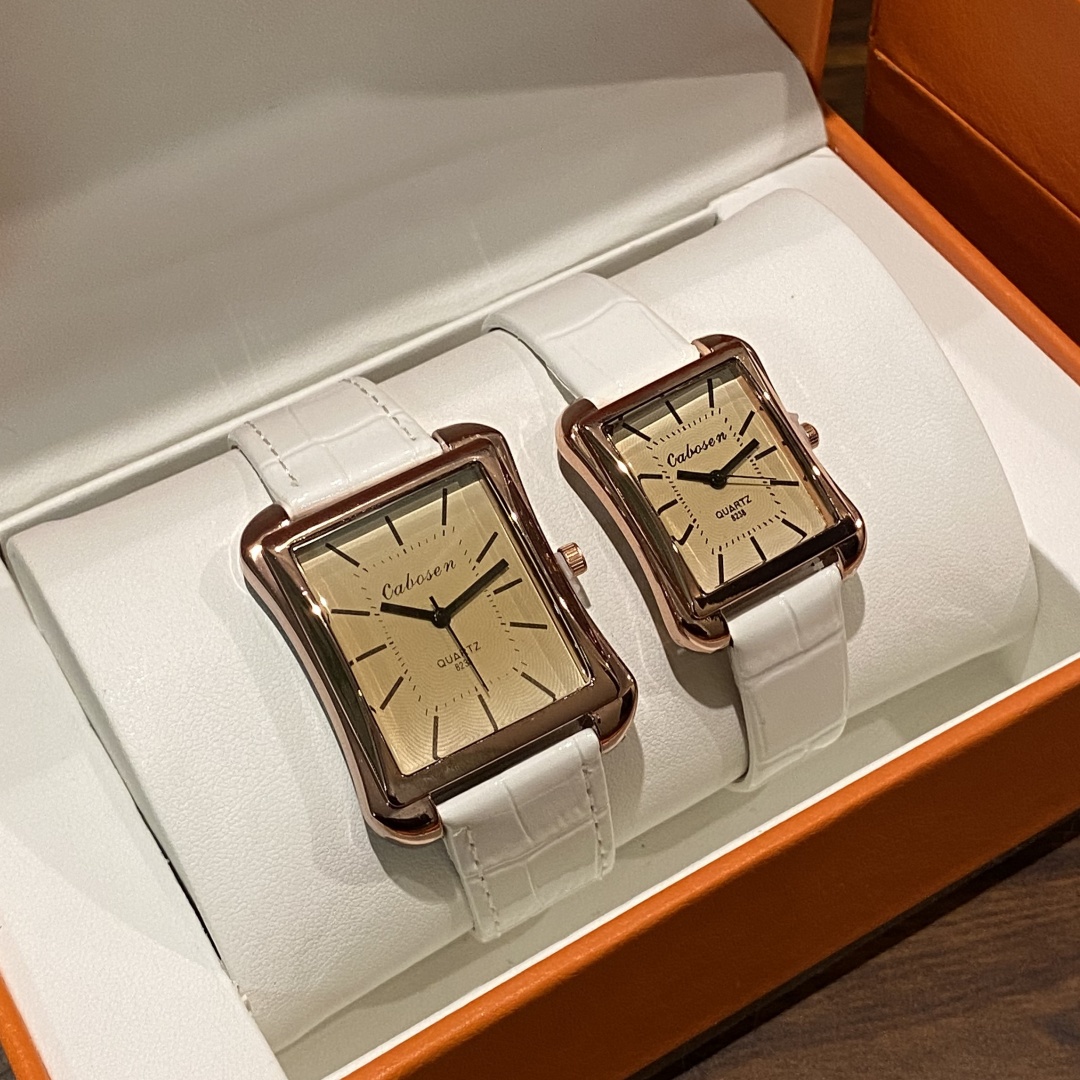 Couple Watch Quartz Movement B – Leather Watch Band Men recenzja i cena
