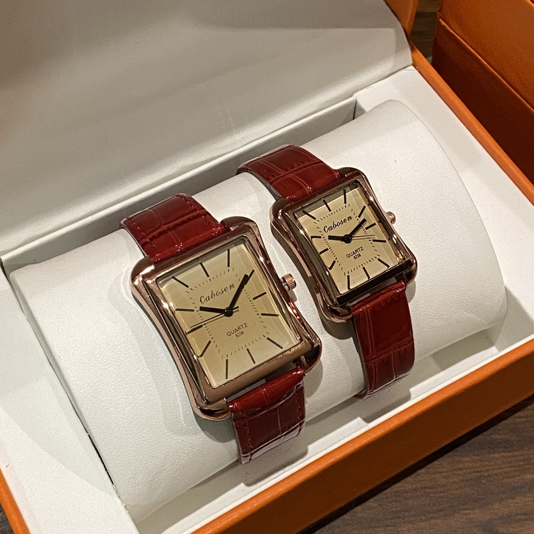 Couple Watch Quartz Movement B – Leather Watch Band Men recenzja i cena