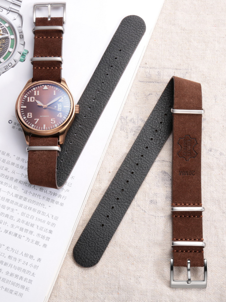 HEMSUT Genuine Leather Watch B – Tropic Strap Vintage recenzja i cena