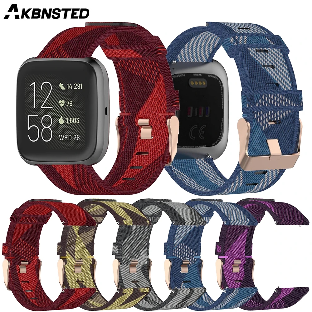 AKBNSTED 22MM Camouflage Nylon – Canvas Strap Watch recenzja i cena