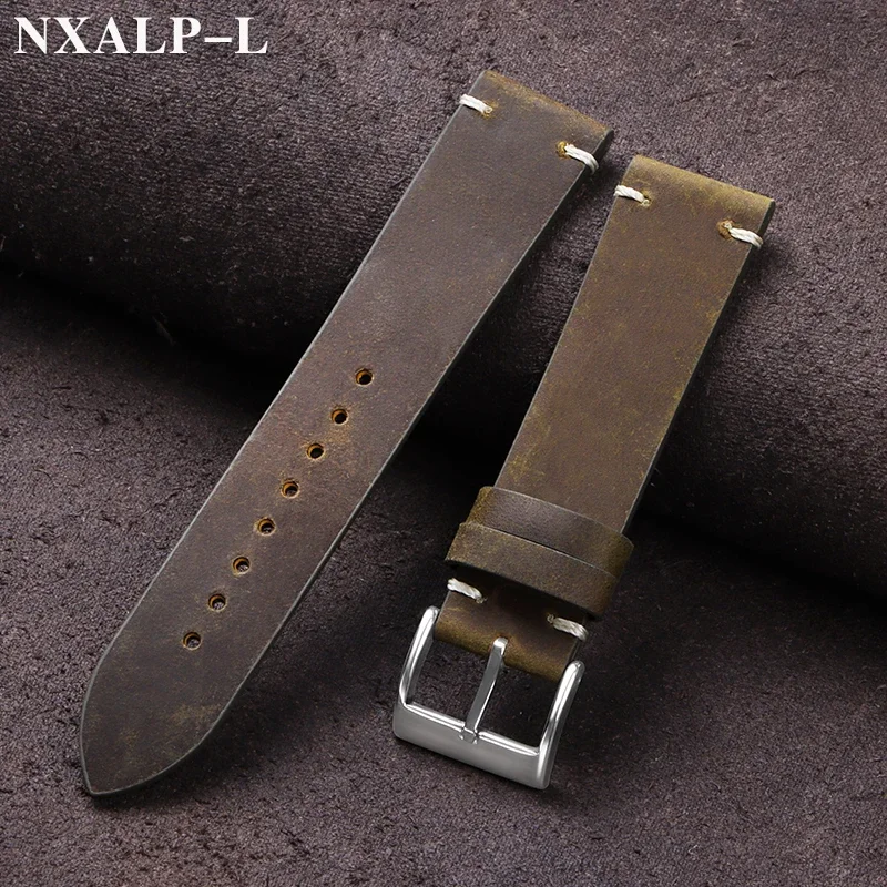 Vintage Oil Wax Leather Watch  – Nato Strap Nylon recenzja i cena