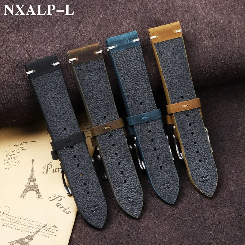 Vintage Oil Wax Leather Watch  – Nato Strap Nylon recenzja i cena