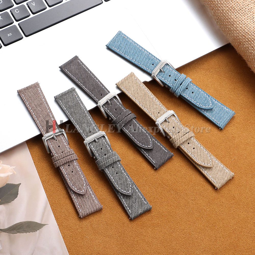 Denim Nylon Watch Strap Canvas – Canvas Strap Watch recenzja i cena