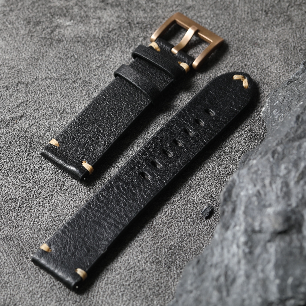 Handmade Top Layer Cowhide Str – Canvas Strap Watch recenzja i cena