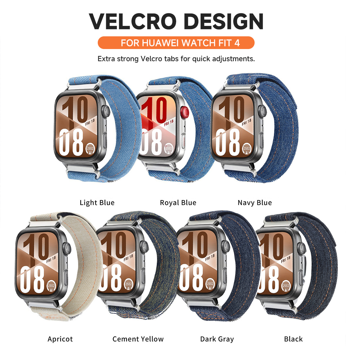 Nylon Watchband for Huawei Wat – Sport Loop Velcro recenzja i cena