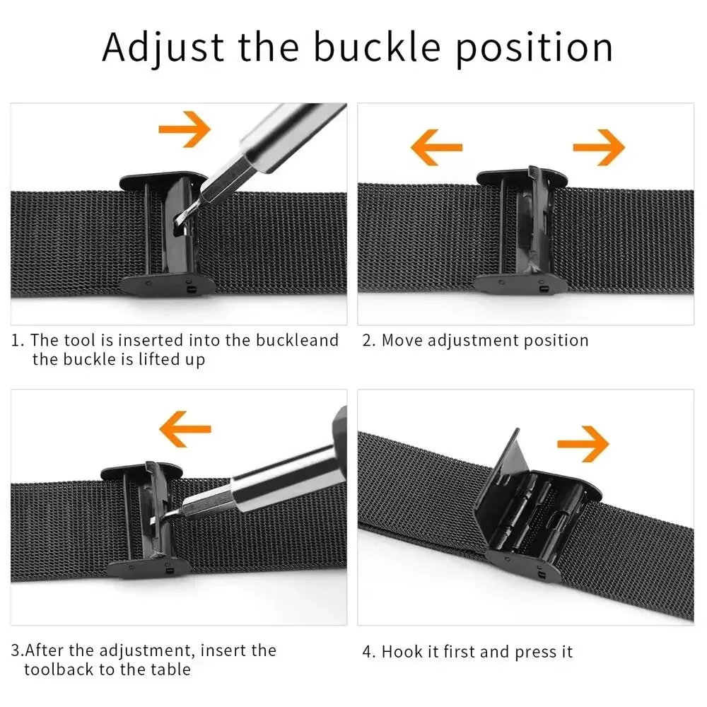 Metal Bands for Garmin Fenix 6 – Mesh Strap Metal recenzja i cena